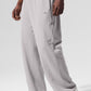 Washed Accolade Straight Leg Joggers — Grey Sky Wash