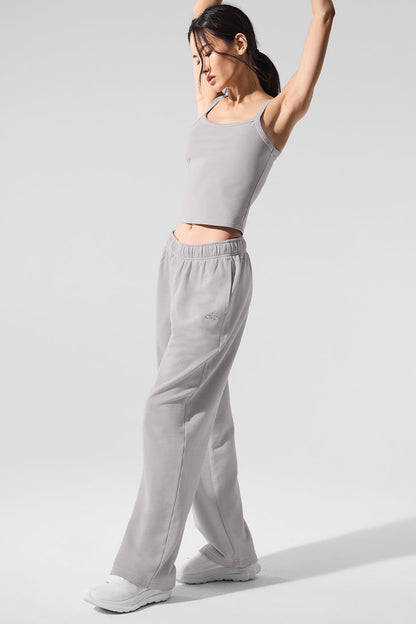 Washed Accolade Straight Leg Joggers — Grey Sky Wash