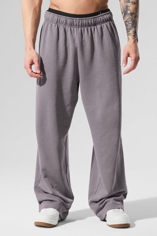 Washed Accolade Straight Leg Joggers — Cool Grey Wash