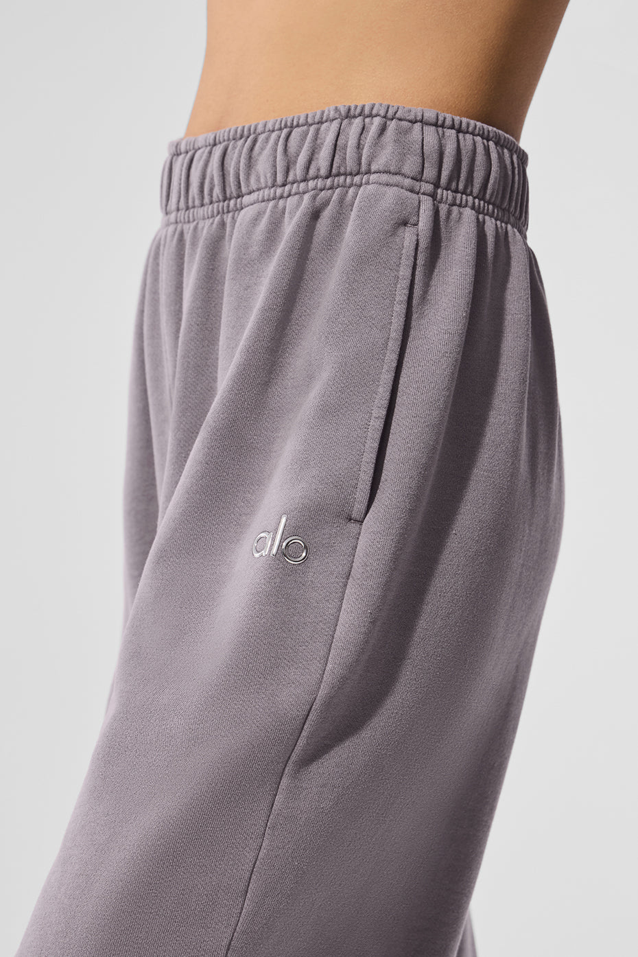 Washed Accolade Straight Leg Joggers — Cool Grey Wash