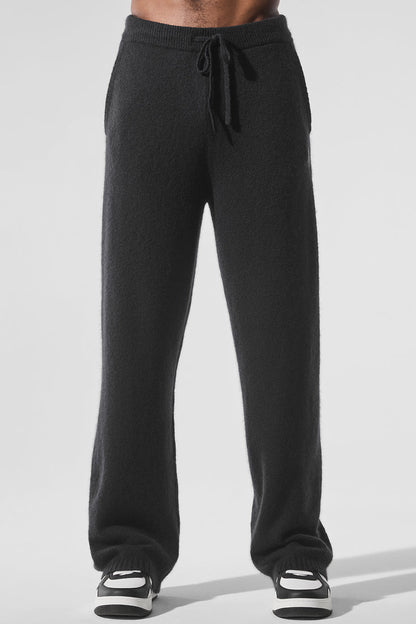 New Class Cashmere Joggers — Black