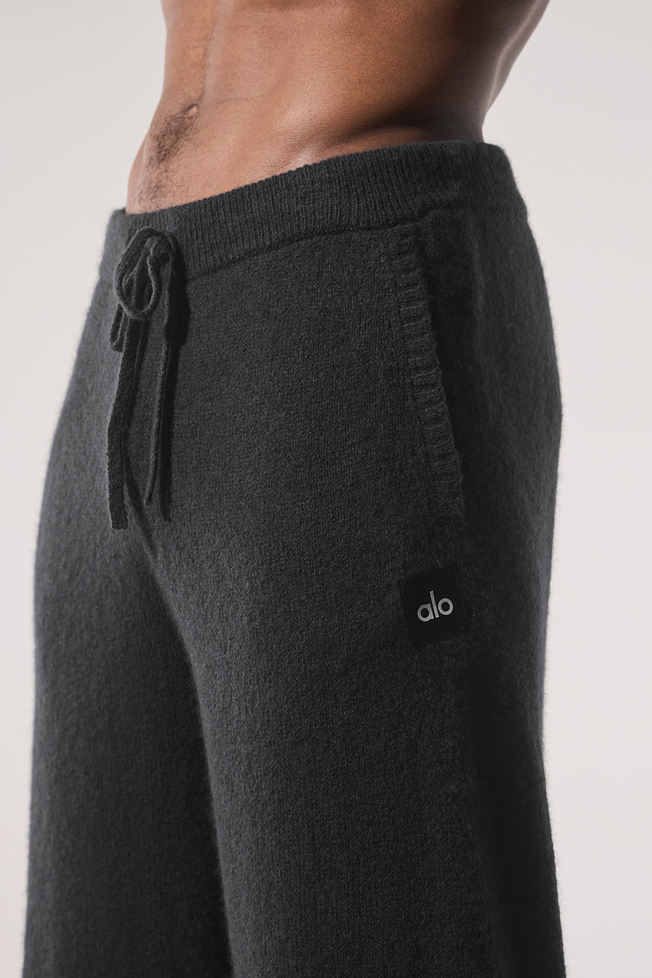 New Class Cashmere Joggers — Black