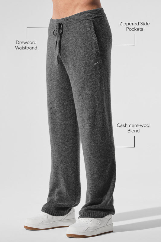 New Class Cashmere Joggers — Platinum Grey