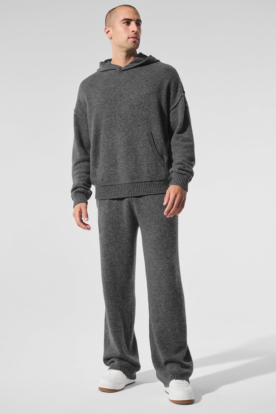 New Class Cashmere Joggers — Platinum Grey