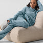 New Class Cashmere Joggers — Celestial Blue Granite Heather