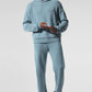 New Class Cashmere Joggers — Celestial Blue Granite Heather
