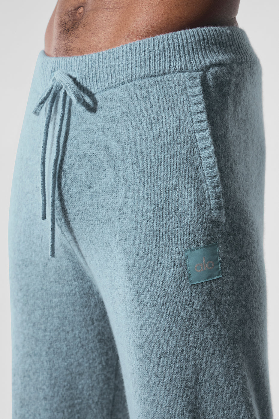 New Class Cashmere Joggers — Celestial Blue Granite Heather
