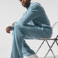 New Class Cashmere Joggers — Celestial Blue Granite Heather