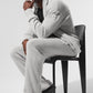 New Class Cashmere Joggers — Pearl Grey Heather