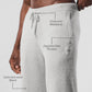 New Class Cashmere Joggers — Pearl Grey Heather