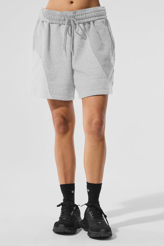 7" Make Waves Shorts — Athletic Heather Grey Tonal