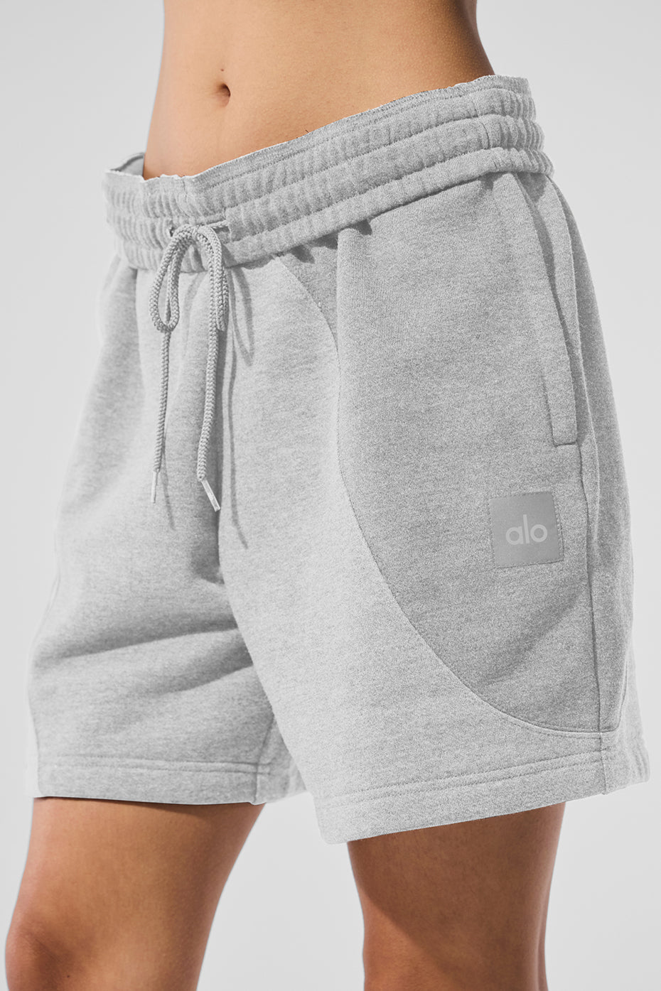 7" Make Waves Shorts — Athletic Heather Grey Tonal
