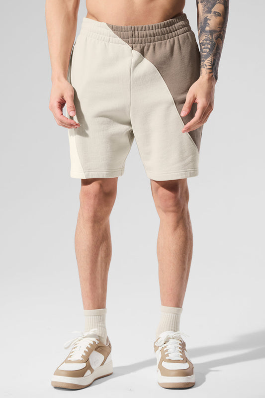 7" Make Waves Shorts — Ivory/Bone/Gravel