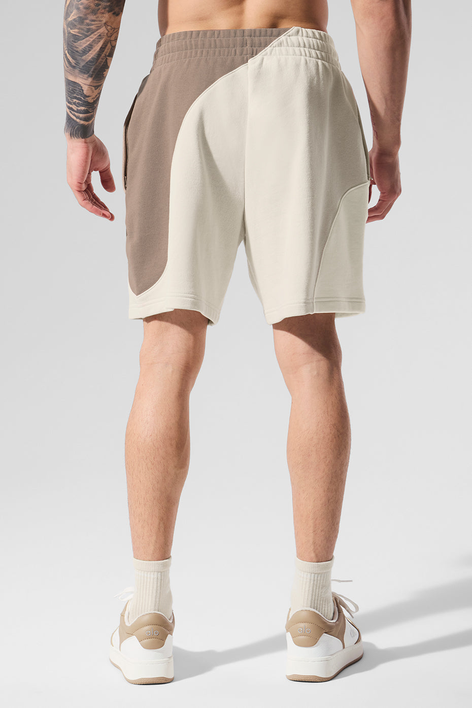 7" Make Waves Shorts — Ivory/Bone/Gravel