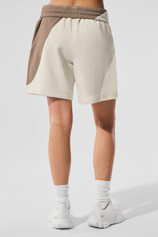 7" Make Waves Shorts — Ivory/Bone/Gravel
