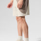 7" Make Waves Shorts — Ivory/Bone/Gravel