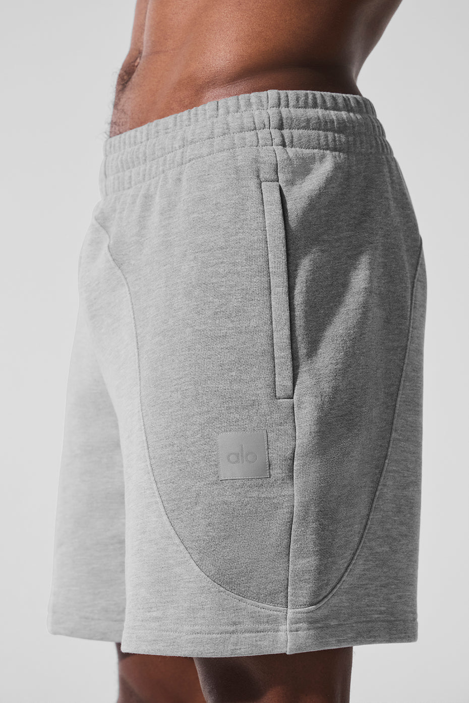 7" Make Waves Shorts — Athletic Heather Grey Tonal