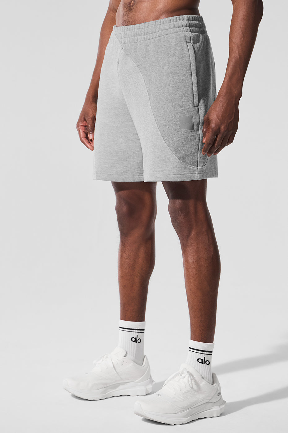 7" Make Waves Shorts — Athletic Heather Grey Tonal