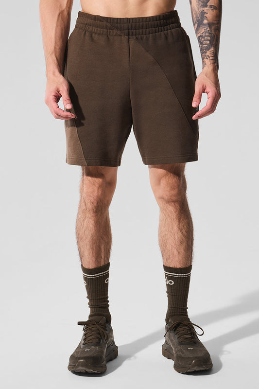 7" Make Waves Shorts — Espresso Tonal