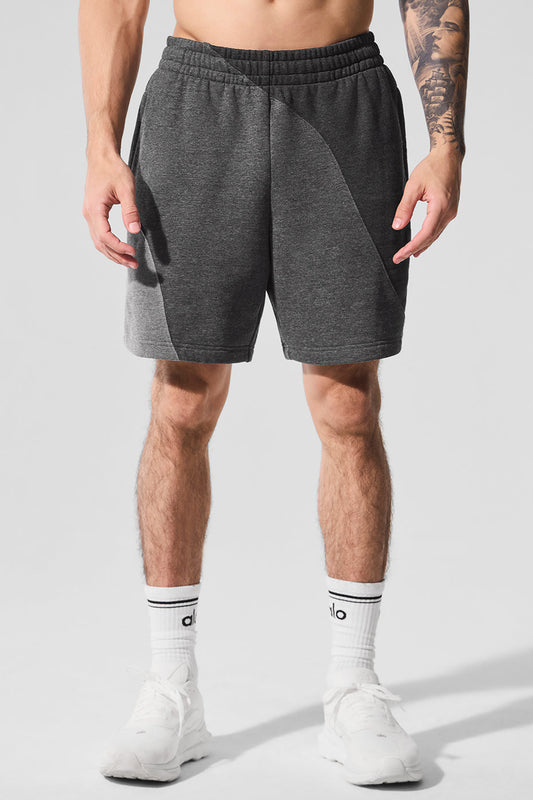7" Make Waves Shorts — Dark Heather Grey Tonal