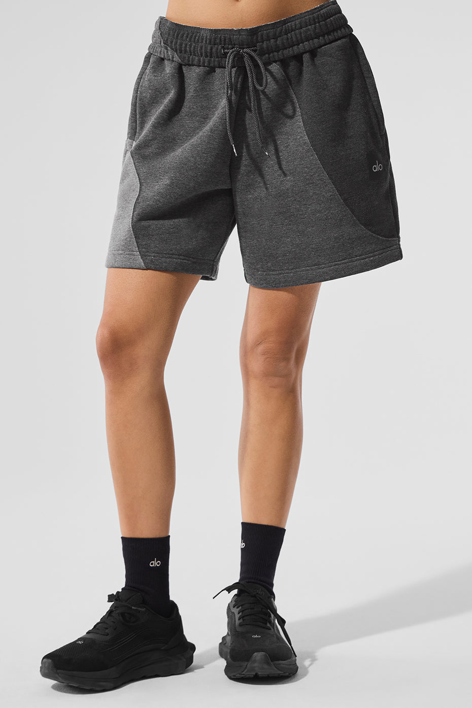 7" Make Waves Shorts — Dark Heather Grey Tonal