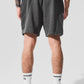 7" Make Waves Shorts — Dark Heather Grey Tonal