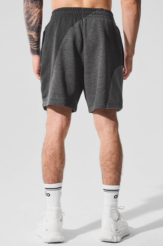 7" Make Waves Shorts — Dark Heather Grey Tonal