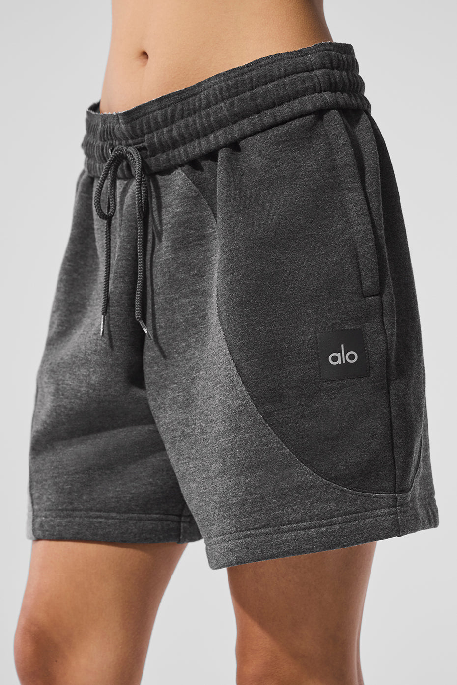 7" Make Waves Shorts — Dark Heather Grey Tonal