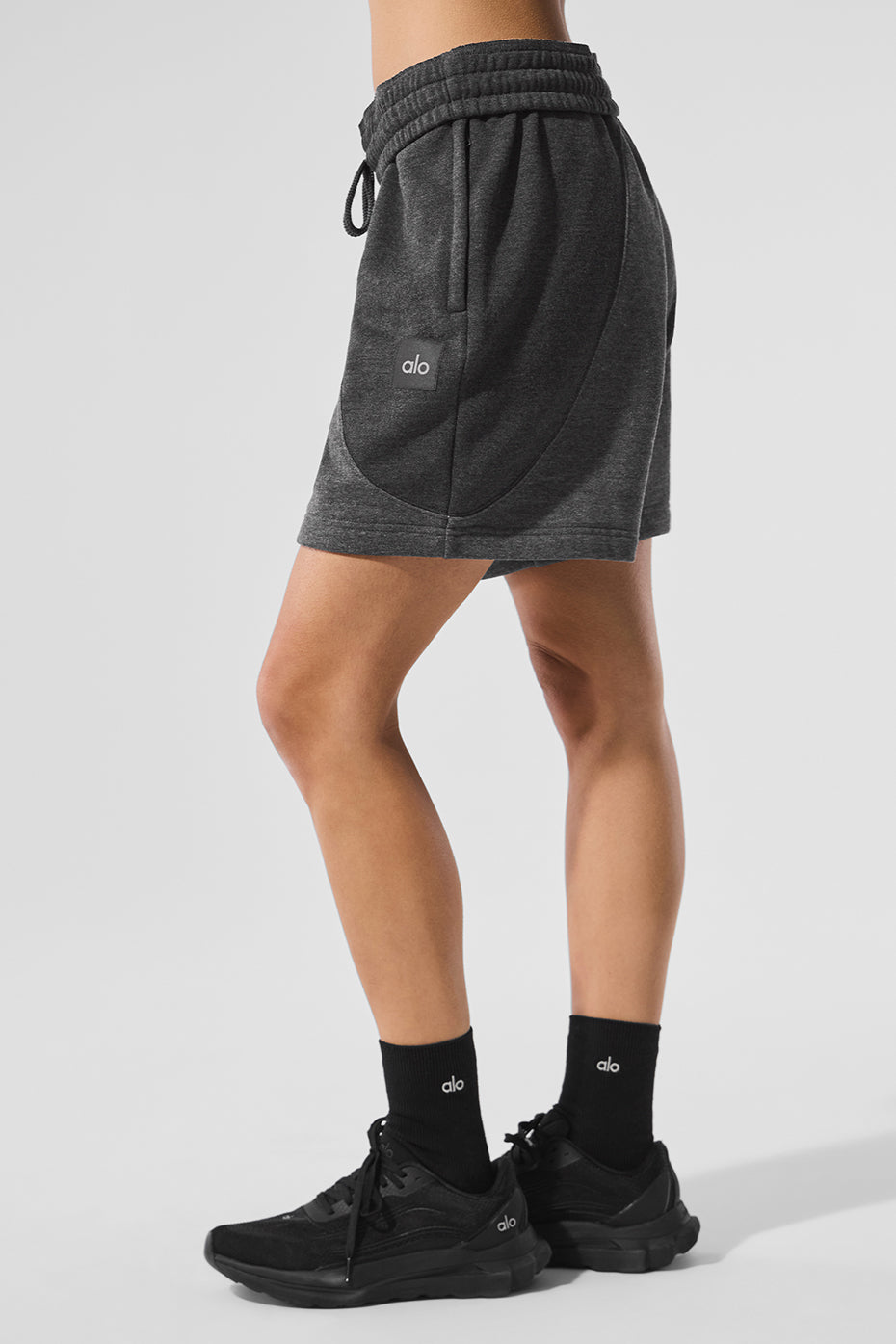 7" Make Waves Shorts — Dark Heather Grey Tonal