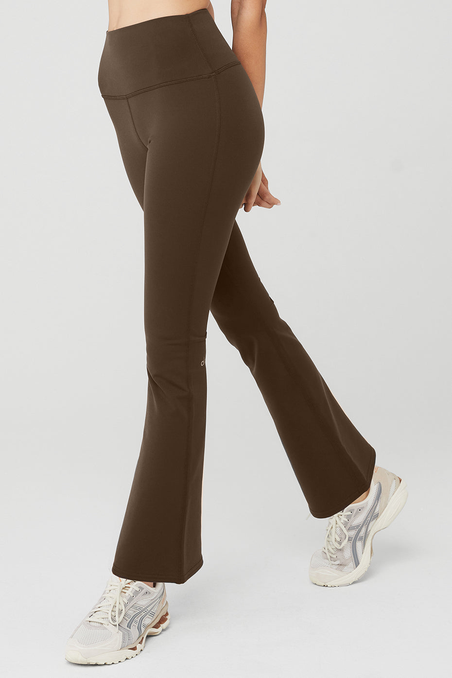 Airbrush High Rise 7/8 Bootcut Leggings — Espresso
