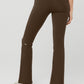 Airbrush High Rise 7/8 Bootcut Leggings — Espresso