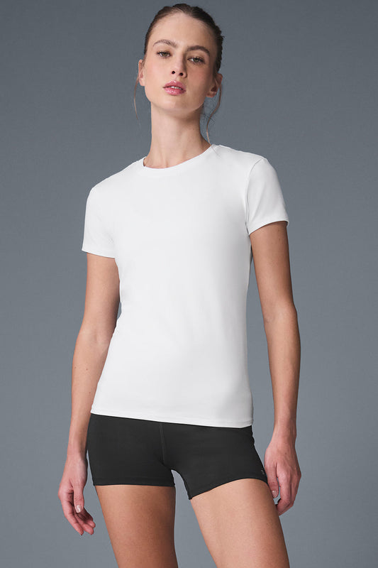 Alosoft Finesse Tee — White