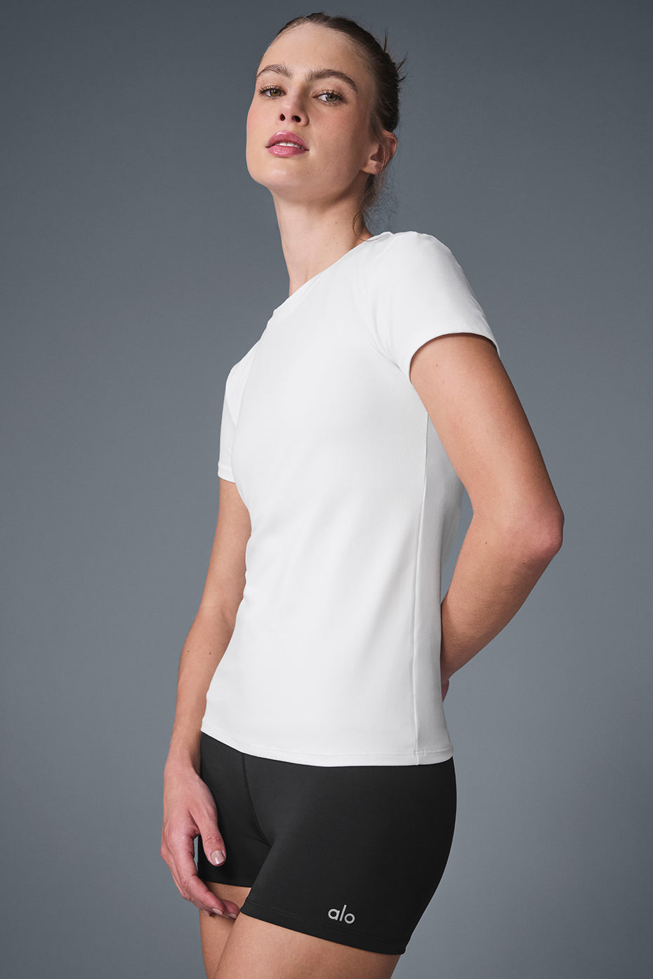 Alosoft Finesse Tee — White