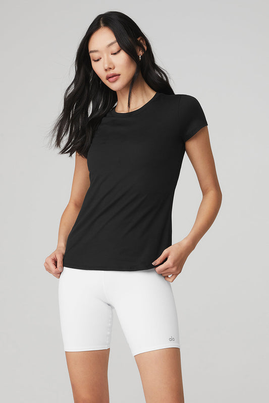 Alosoft Finesse Tee — Black