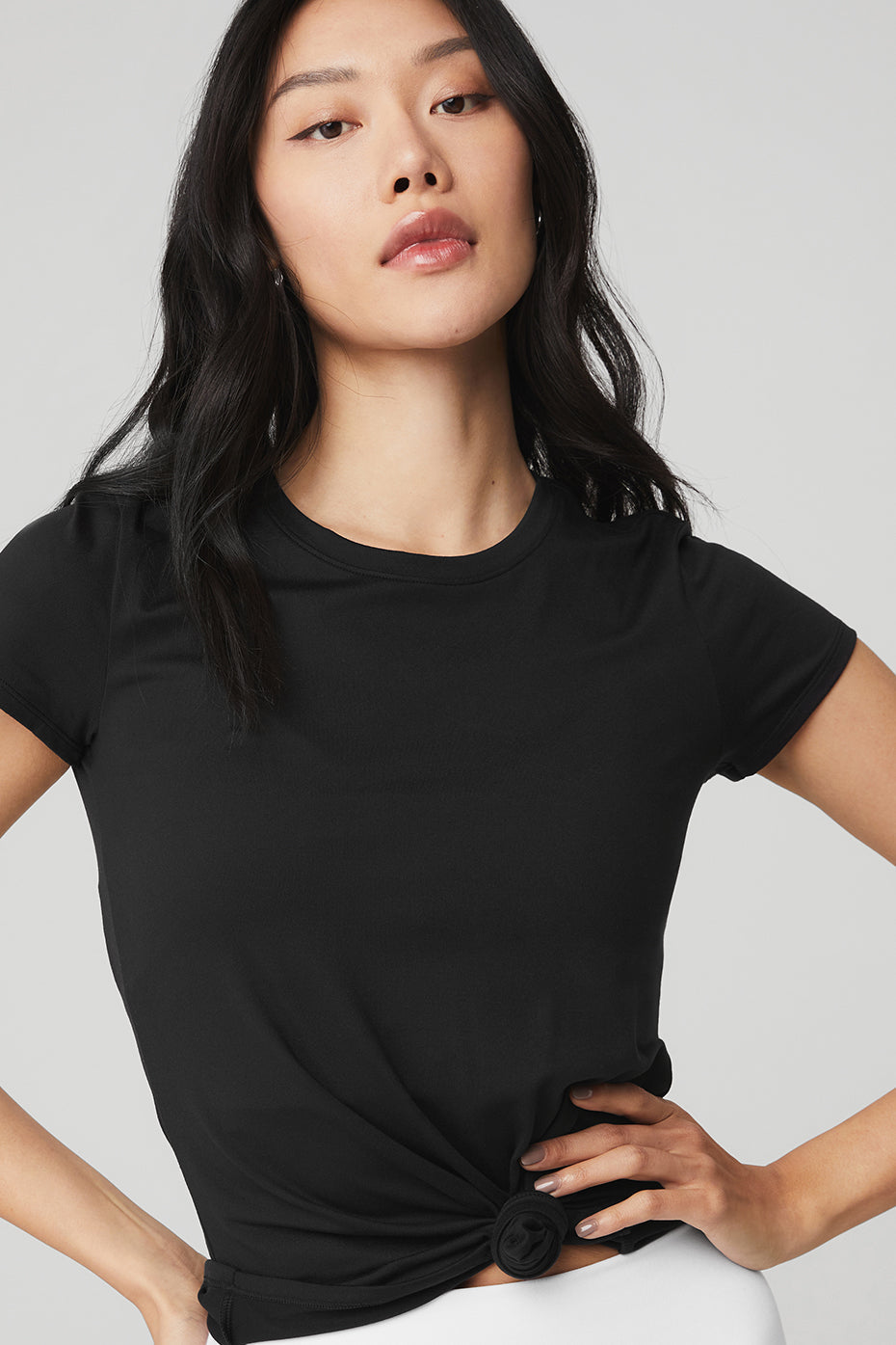 Alosoft Finesse Tee — Black