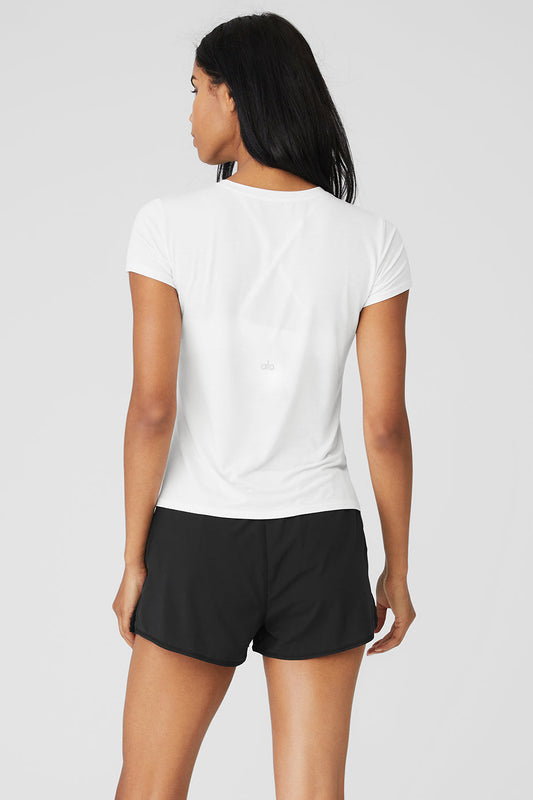 All Day Shorts‑Sleeve — White