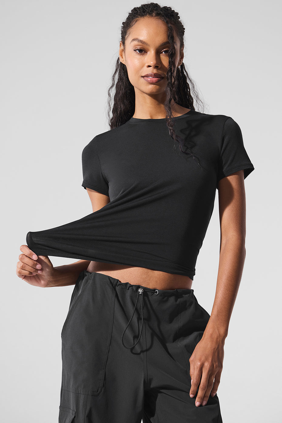 All Day Shorts‑Sleeve — Black