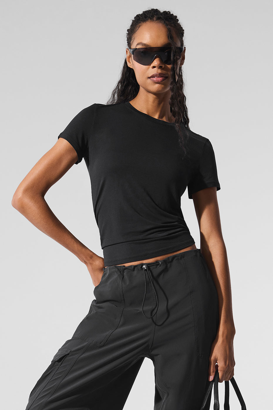 All Day Shorts‑Sleeve — Black
