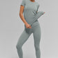 All Day Shorts‑Sleeve — Lunar Grey