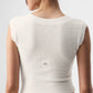 Snuggle Up Sweater Shorts‑Sleeve — Ivory