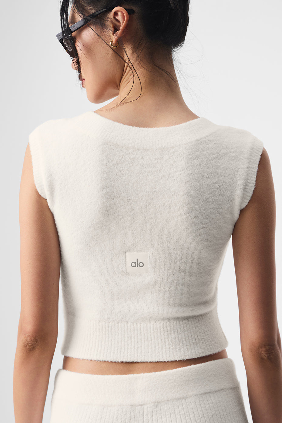 Snuggle Up Sweater Shorts‑Sleeve — Ivory