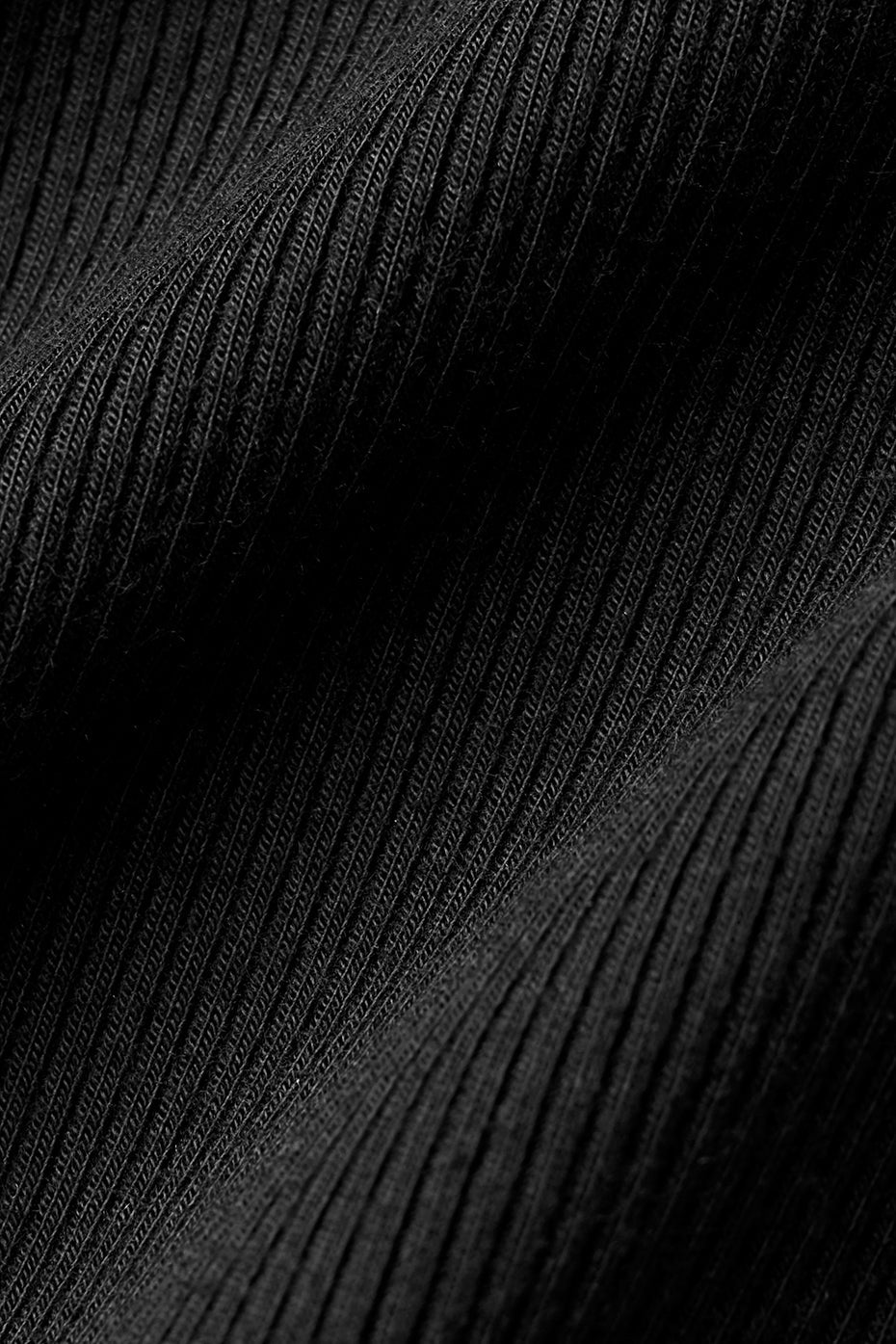 Ribbed Mesmerize Shorts‑Sleeve — Black