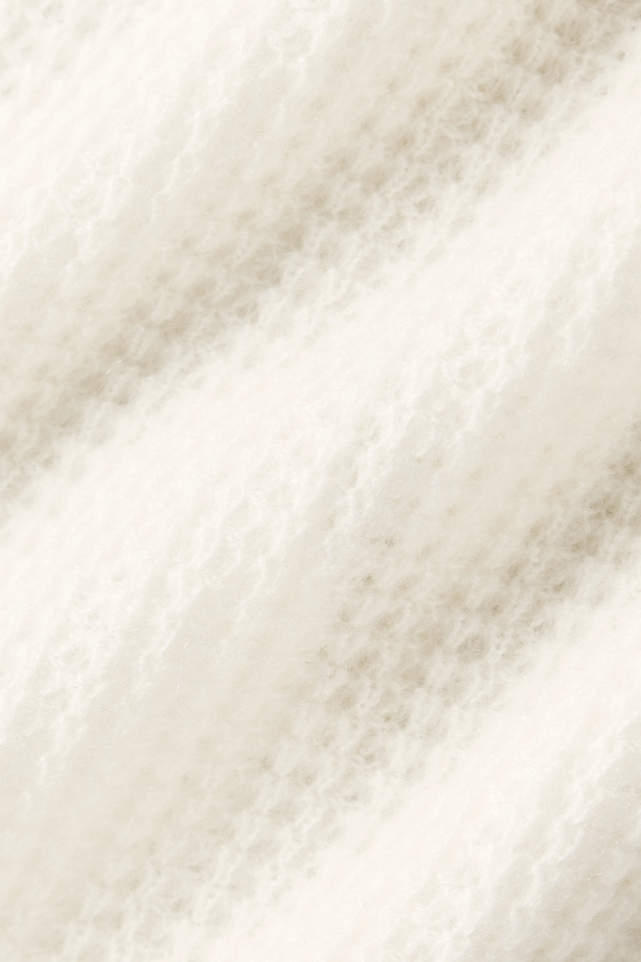 Cashmere Plush Waffle Polo Tee — Ivory
