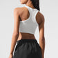 Aspire Tank Top — White/Black