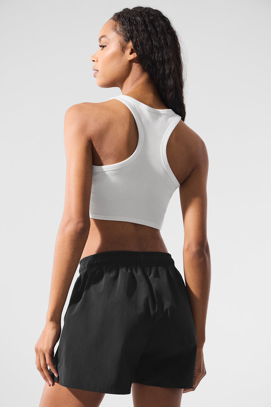 Aspire Tank Top — White/Black