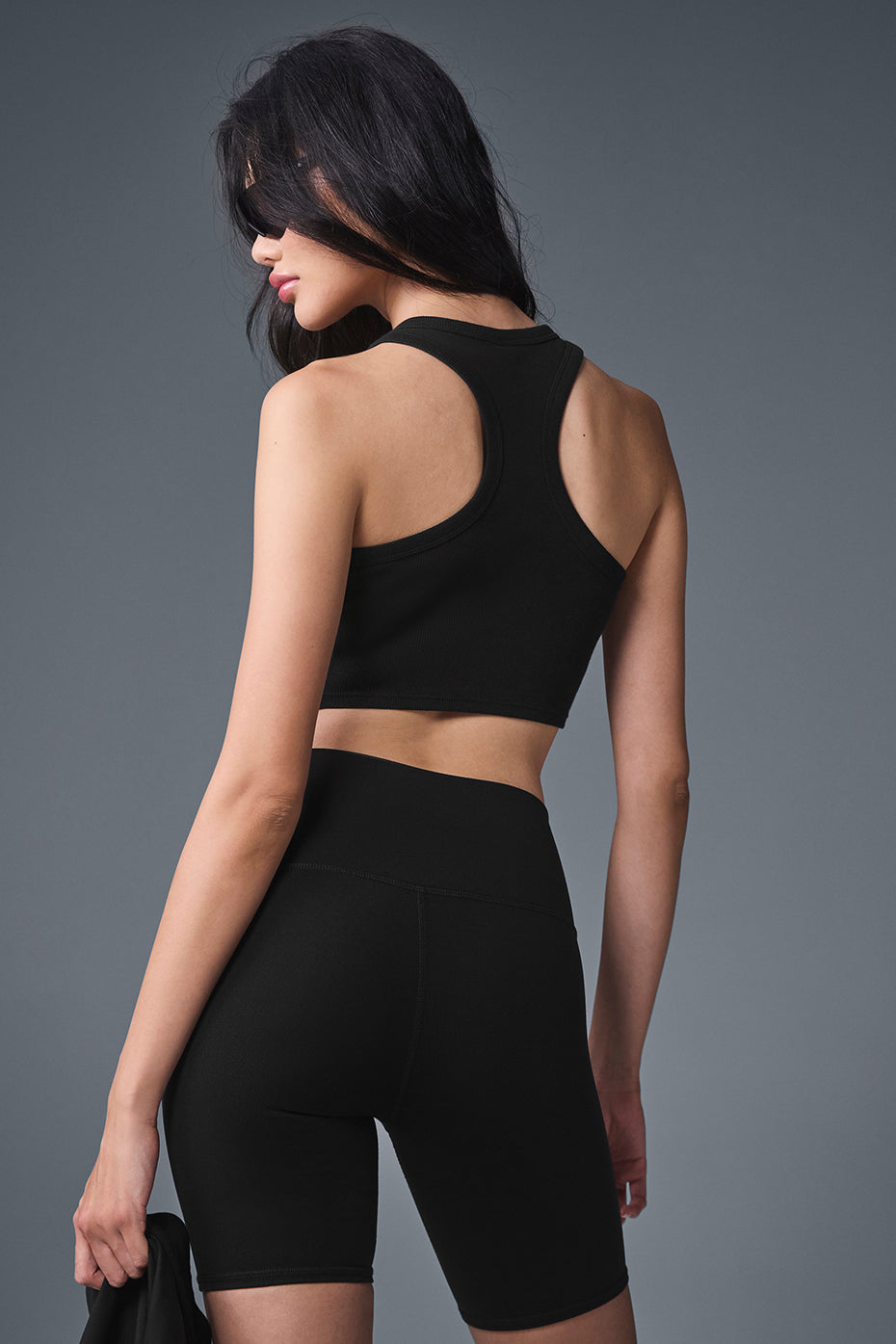 Aspire Tank Top — Black/White