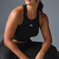 Aspire Tank Top — Black/White