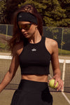 Aspire Tank Top — Black/White