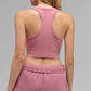 Aspire Tank Top — Pink Wild Rose/White