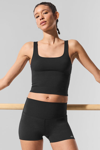 SculptSoft Tank Top — Black